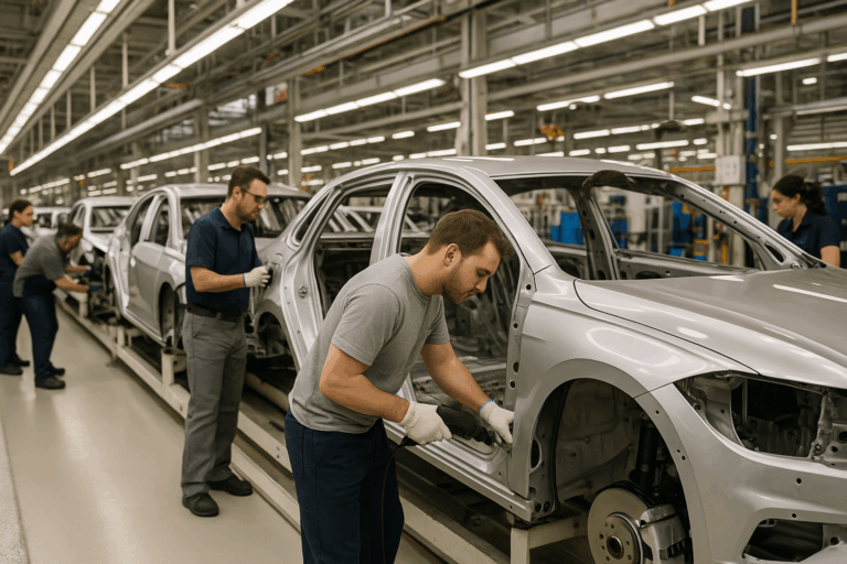 Autó gyári munka