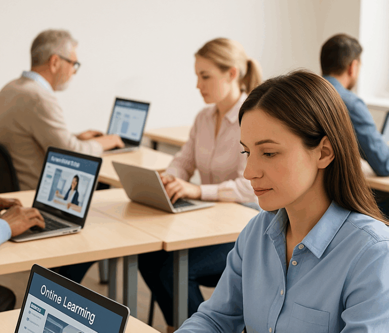 A felnőttképzésben is átálltak az online oktatásra