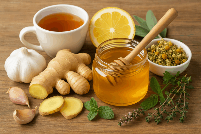 Természetes megoldások megfázás esetén