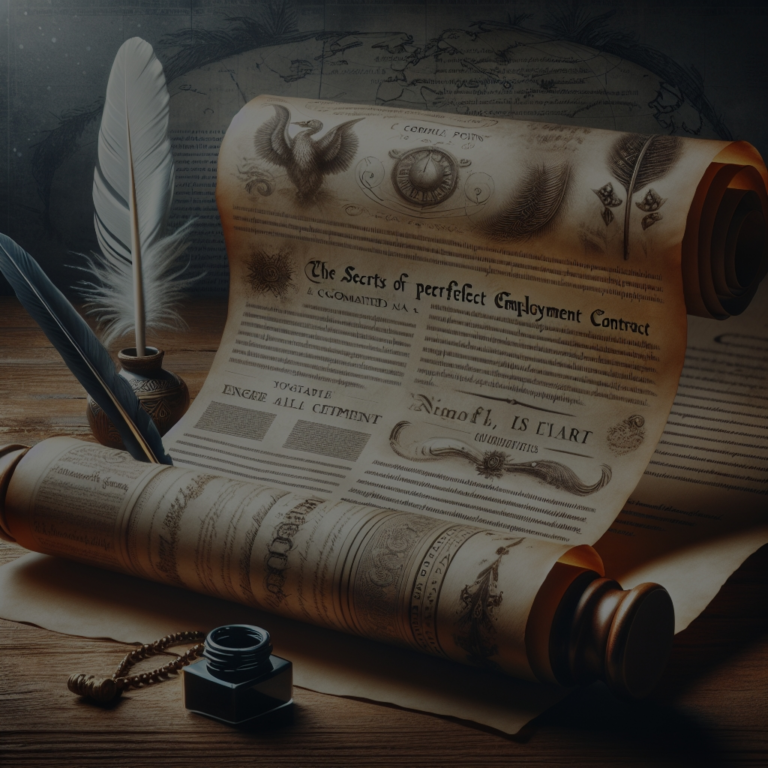 A tökéletes munkaszerződés titkai