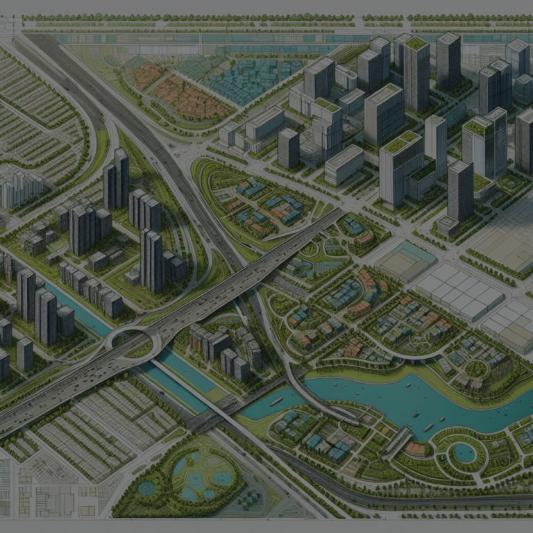 Városrendezés településrendezési tervekkel